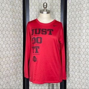 Nike Dri-Fit Ohio State “Just Do It” Shirt